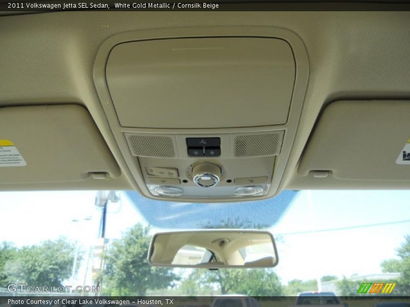 White Gold Metallic / Cornsilk Beige 2011 Volkswagen Jetta SEL Sedan