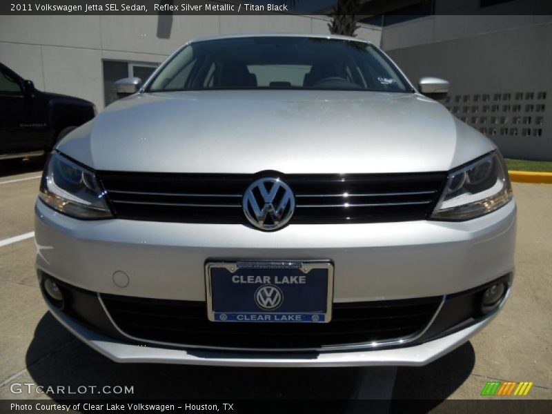 Reflex Silver Metallic / Titan Black 2011 Volkswagen Jetta SEL Sedan