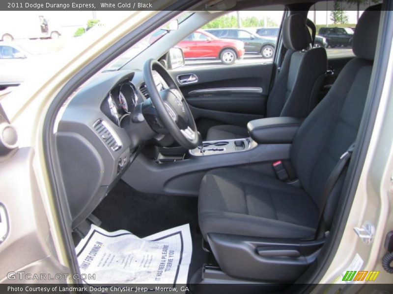  2011 Durango Express Black Interior