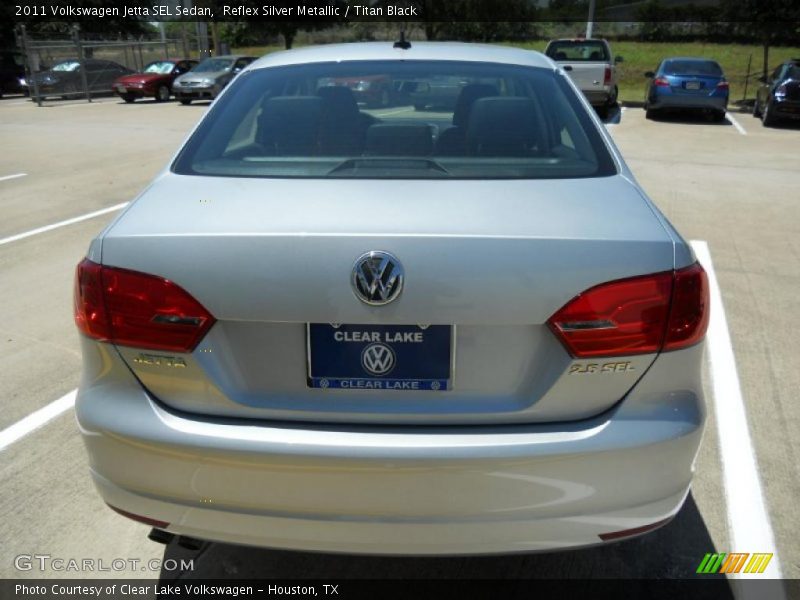 Reflex Silver Metallic / Titan Black 2011 Volkswagen Jetta SEL Sedan