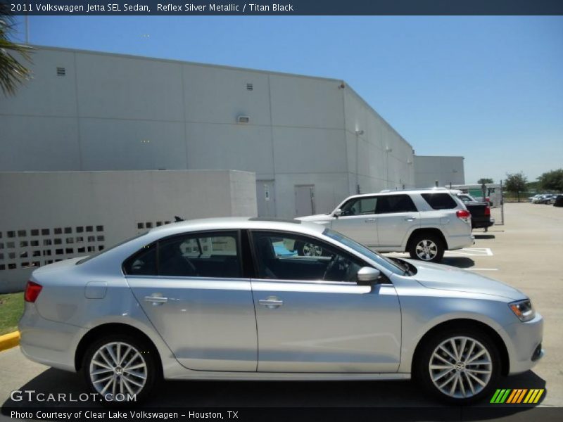 Reflex Silver Metallic / Titan Black 2011 Volkswagen Jetta SEL Sedan