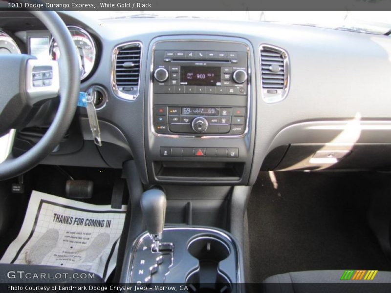 Dashboard of 2011 Durango Express
