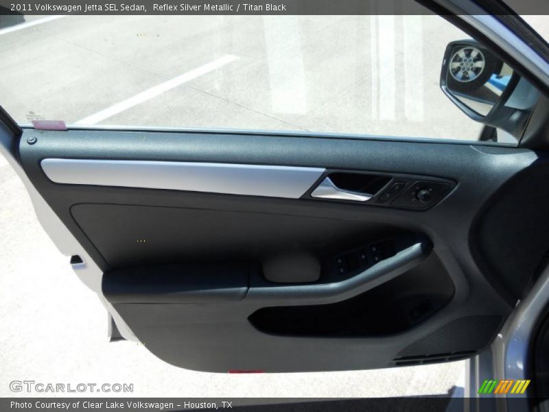 Reflex Silver Metallic / Titan Black 2011 Volkswagen Jetta SEL Sedan