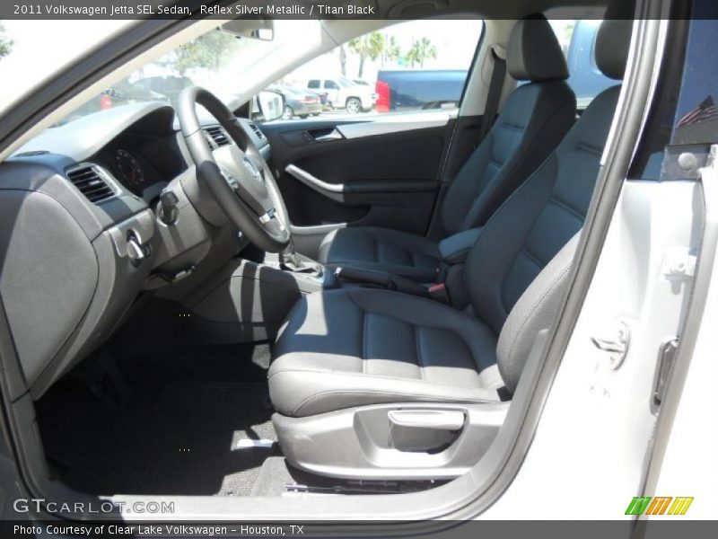 Reflex Silver Metallic / Titan Black 2011 Volkswagen Jetta SEL Sedan