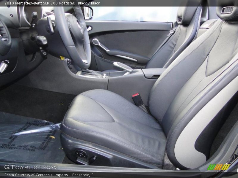  2010 SLK 300 Roadster Black Interior
