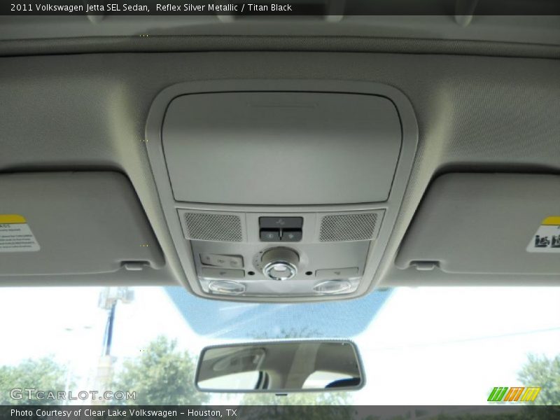 Reflex Silver Metallic / Titan Black 2011 Volkswagen Jetta SEL Sedan