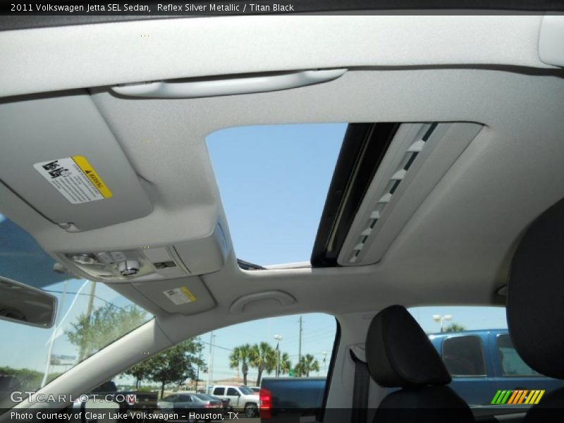 Reflex Silver Metallic / Titan Black 2011 Volkswagen Jetta SEL Sedan
