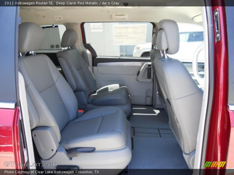 Deep Claret Red Metallic / Aero Gray 2011 Volkswagen Routan SE