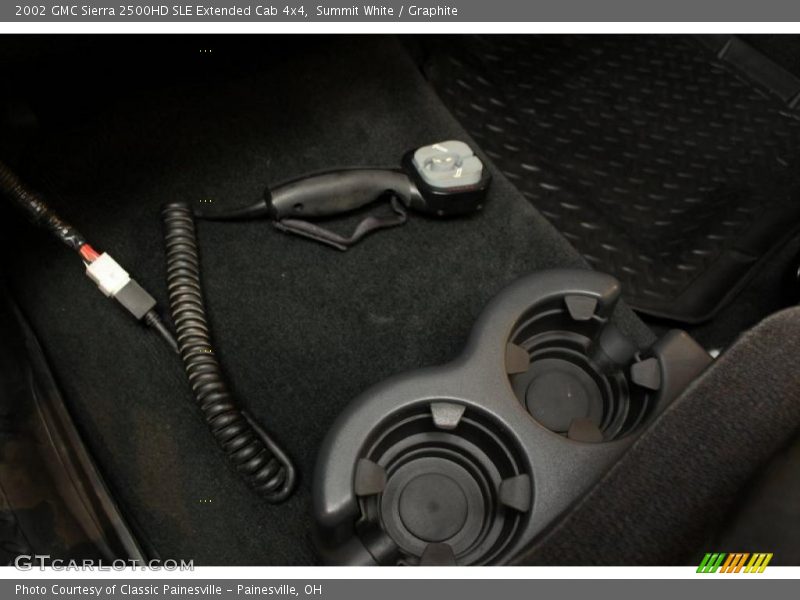 Summit White / Graphite 2002 GMC Sierra 2500HD SLE Extended Cab 4x4