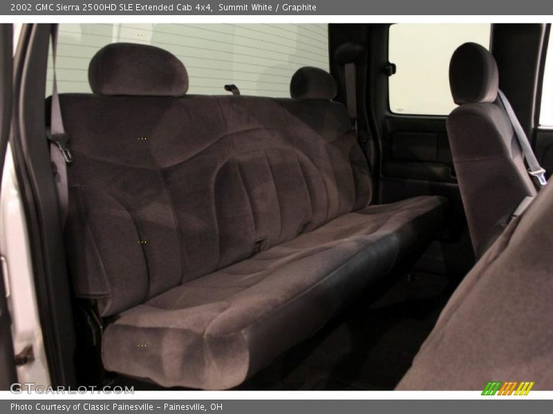 Summit White / Graphite 2002 GMC Sierra 2500HD SLE Extended Cab 4x4