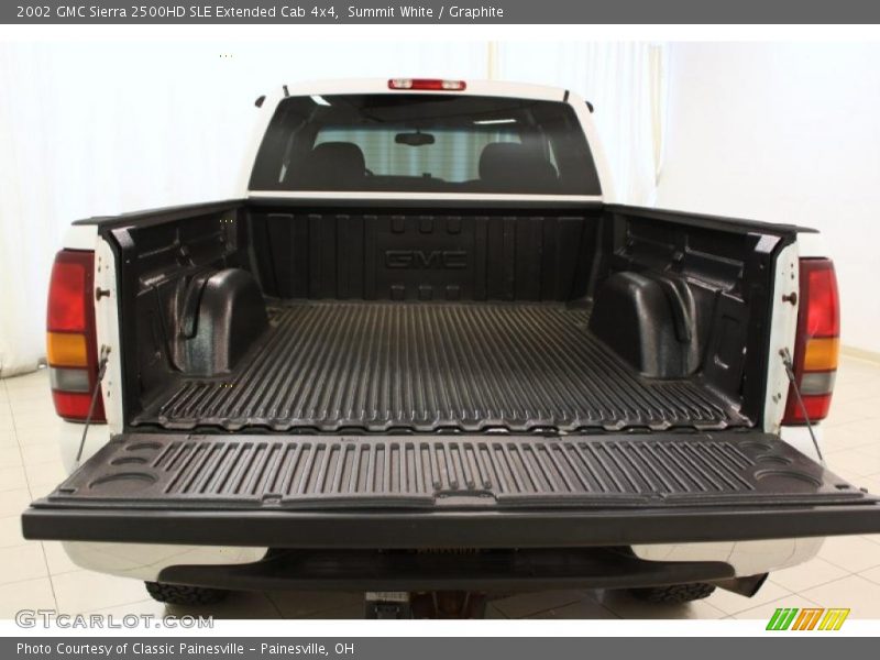 Summit White / Graphite 2002 GMC Sierra 2500HD SLE Extended Cab 4x4