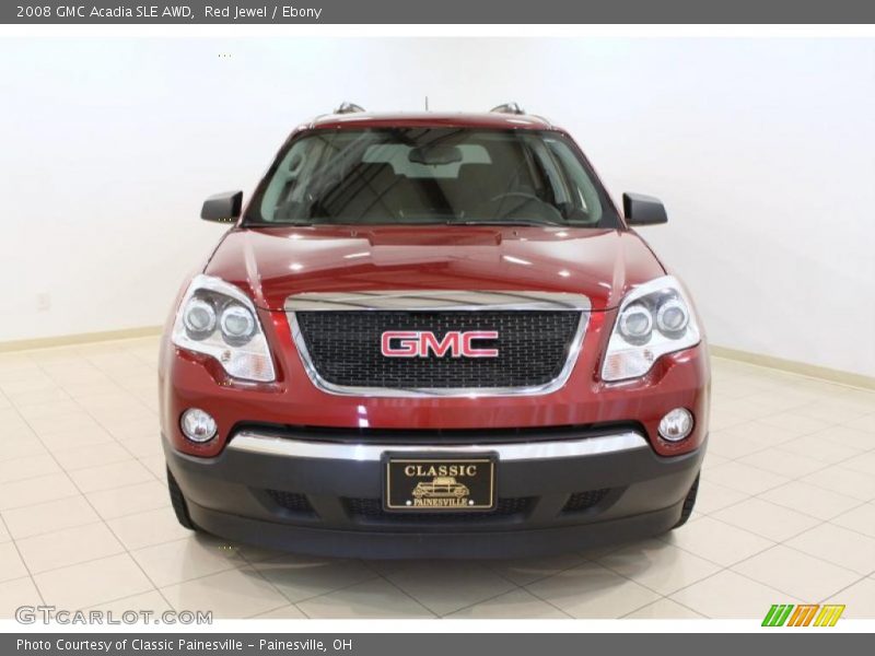 Red Jewel / Ebony 2008 GMC Acadia SLE AWD