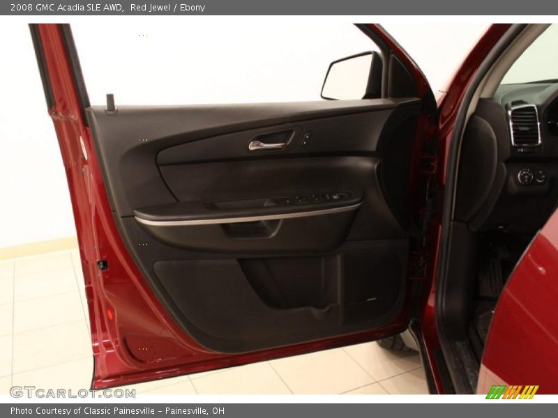 Red Jewel / Ebony 2008 GMC Acadia SLE AWD