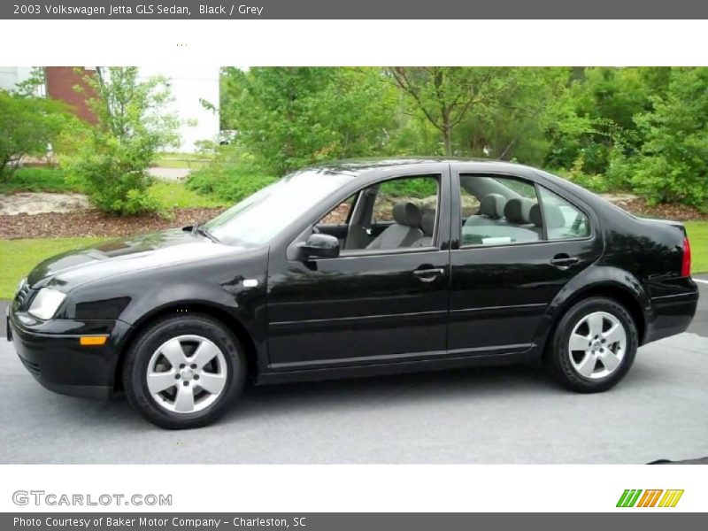Black / Grey 2003 Volkswagen Jetta GLS Sedan