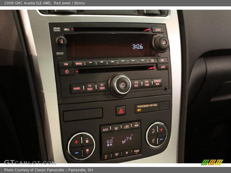 Red Jewel / Ebony 2008 GMC Acadia SLE AWD