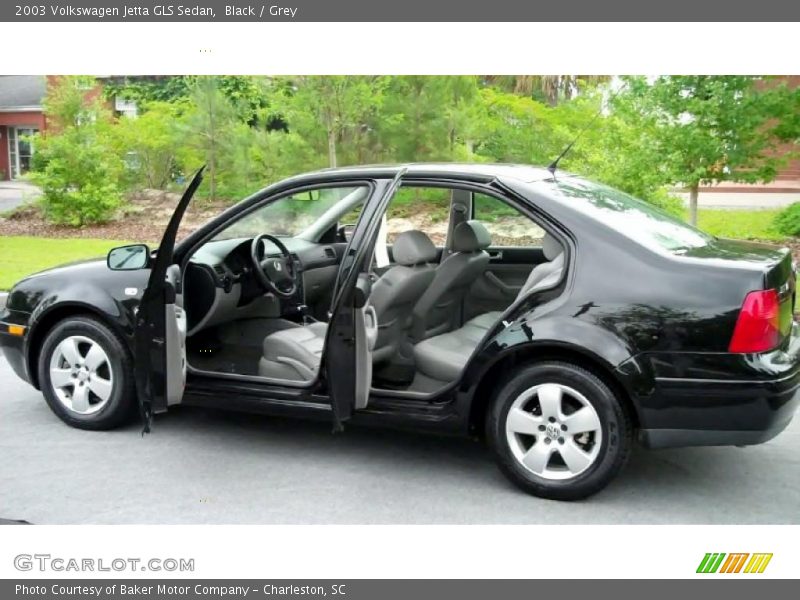 Black / Grey 2003 Volkswagen Jetta GLS Sedan
