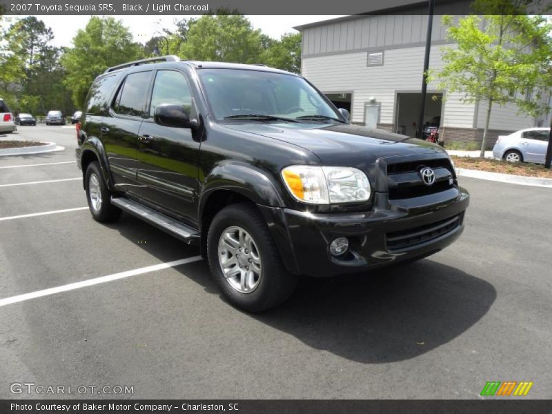 Black / Light Charcoal 2007 Toyota Sequoia SR5