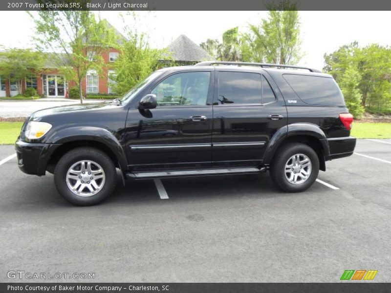 Black / Light Charcoal 2007 Toyota Sequoia SR5