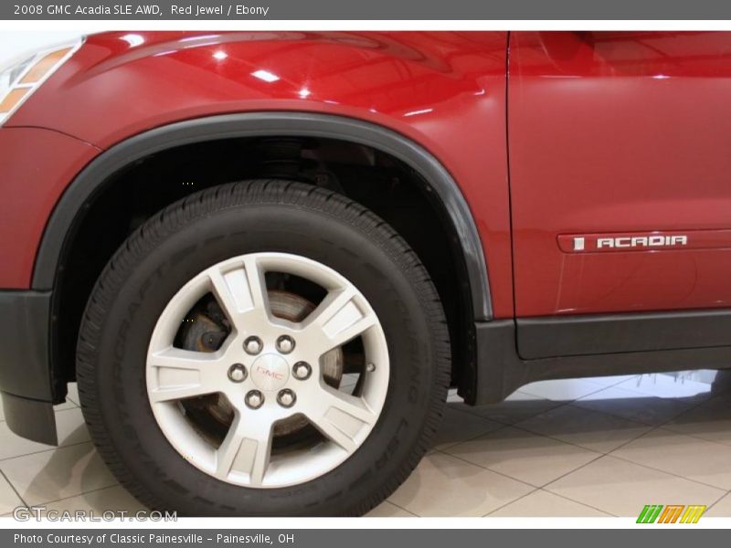 Red Jewel / Ebony 2008 GMC Acadia SLE AWD