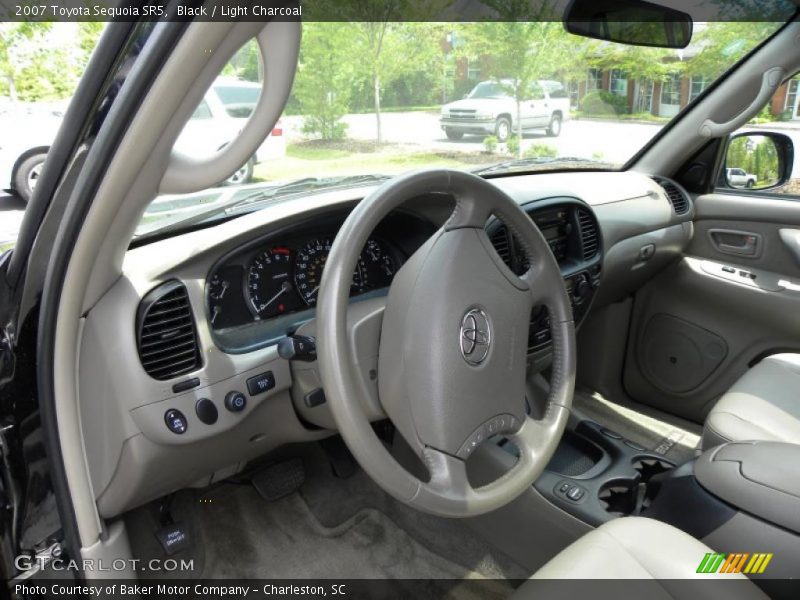 Black / Light Charcoal 2007 Toyota Sequoia SR5