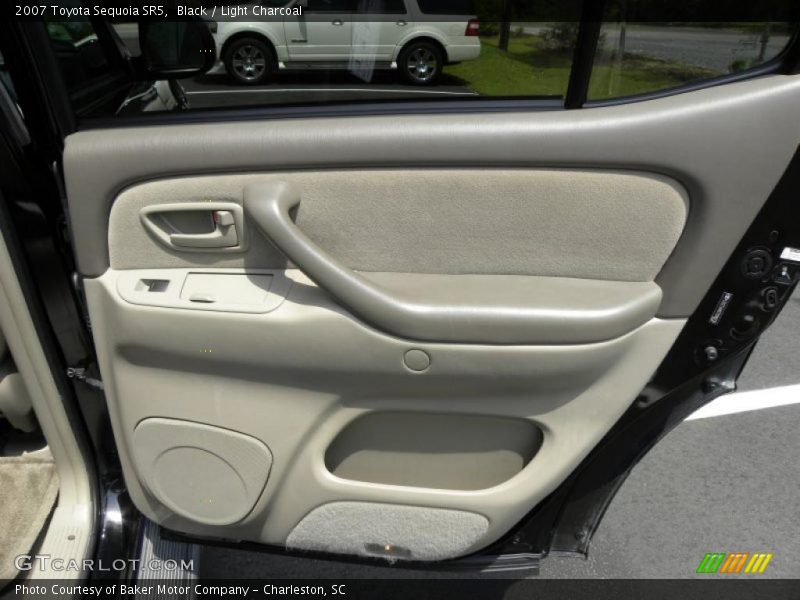 Black / Light Charcoal 2007 Toyota Sequoia SR5