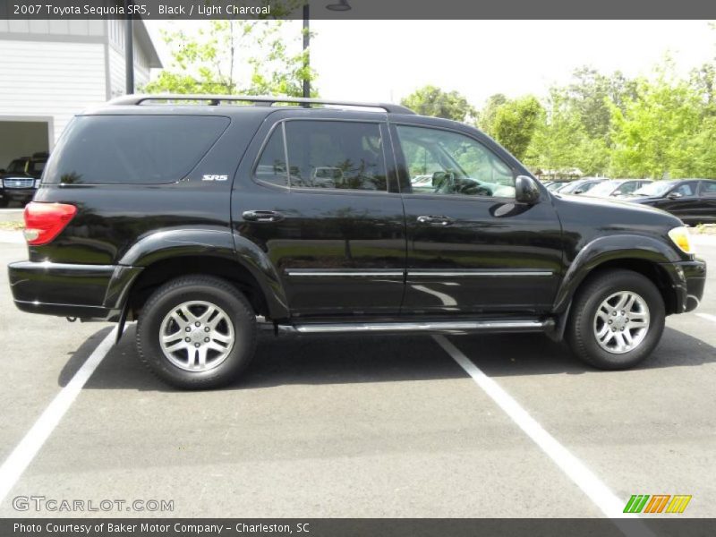 Black / Light Charcoal 2007 Toyota Sequoia SR5