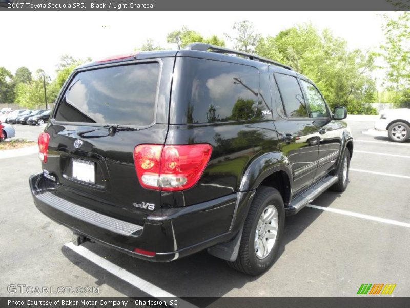 Black / Light Charcoal 2007 Toyota Sequoia SR5