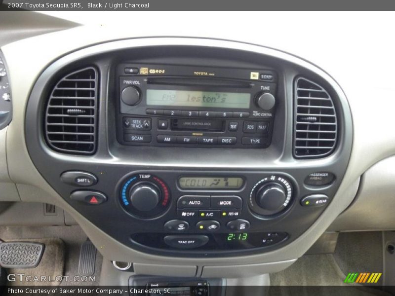 Black / Light Charcoal 2007 Toyota Sequoia SR5