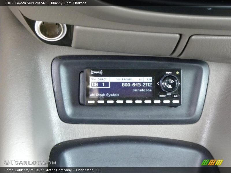 Black / Light Charcoal 2007 Toyota Sequoia SR5