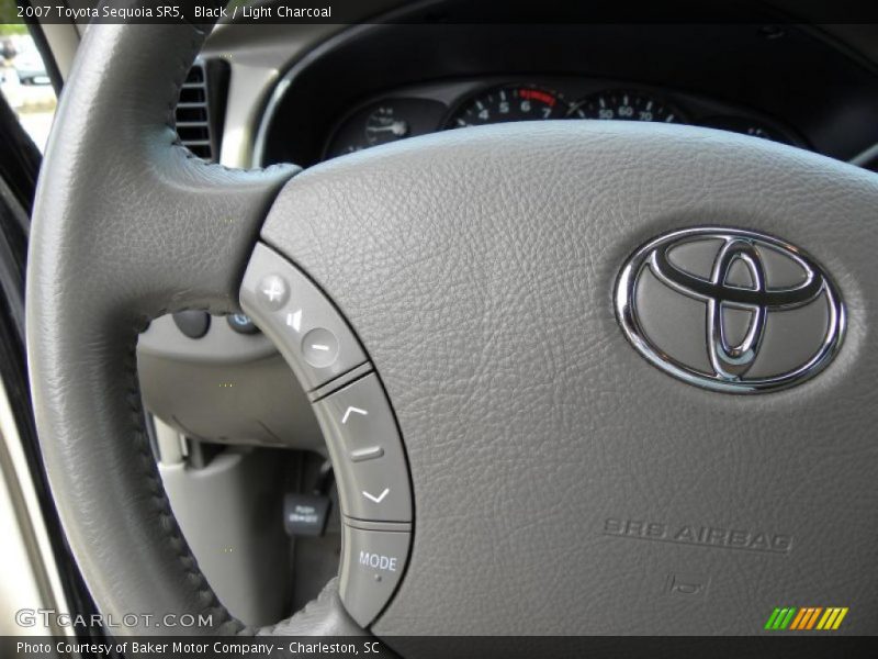 Black / Light Charcoal 2007 Toyota Sequoia SR5