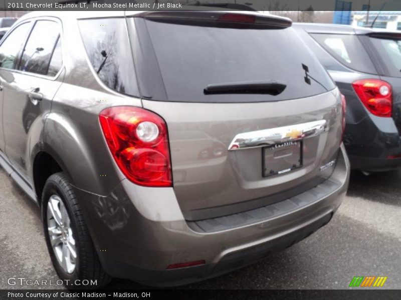 Mocha Steel Metallic / Jet Black 2011 Chevrolet Equinox LT