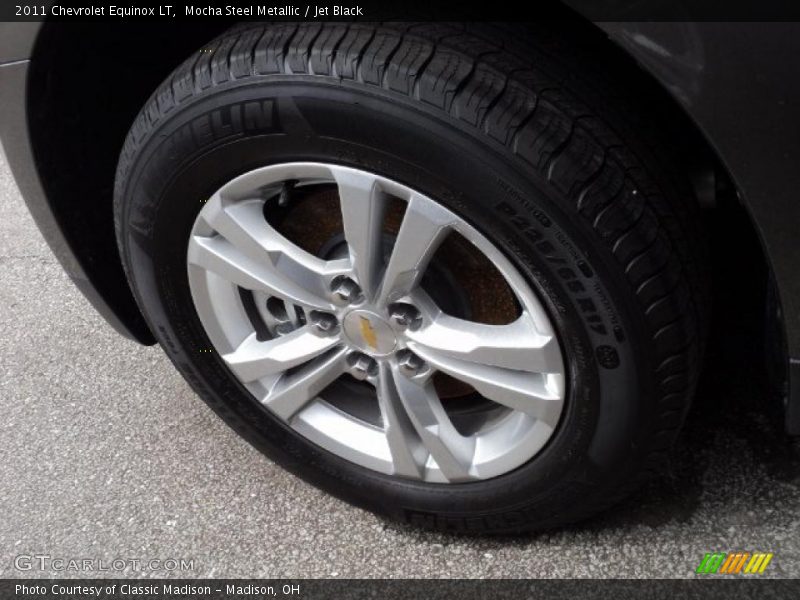 Mocha Steel Metallic / Jet Black 2011 Chevrolet Equinox LT