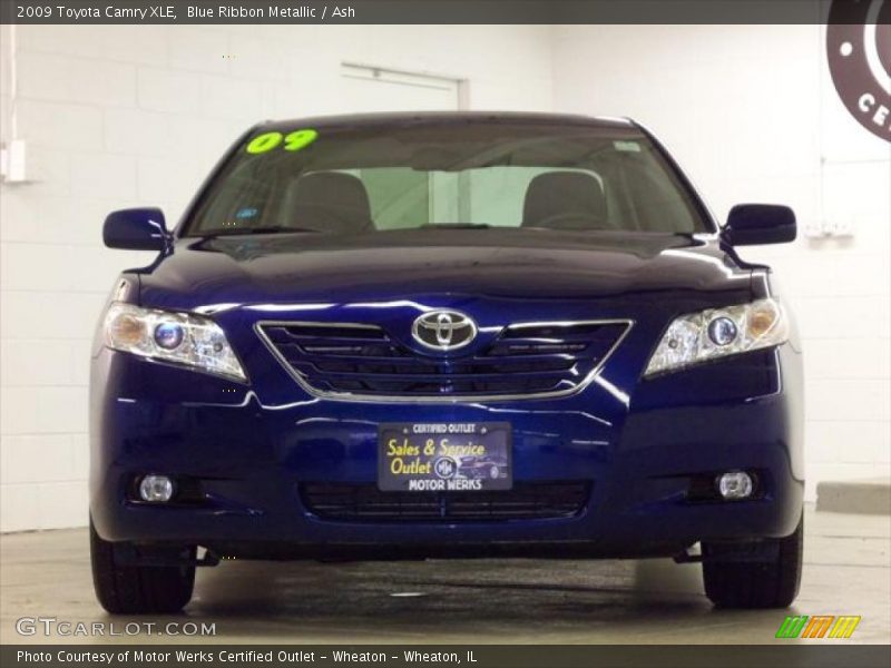 Blue Ribbon Metallic / Ash 2009 Toyota Camry XLE