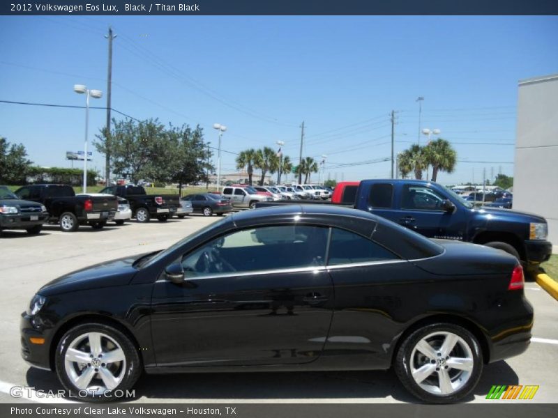 Black / Titan Black 2012 Volkswagen Eos Lux