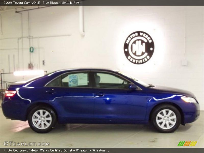 Blue Ribbon Metallic / Ash 2009 Toyota Camry XLE