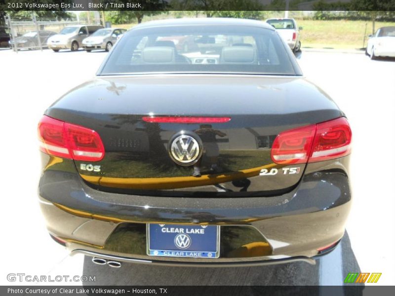Black / Titan Black 2012 Volkswagen Eos Lux