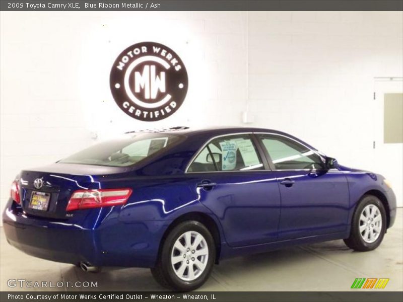 Blue Ribbon Metallic / Ash 2009 Toyota Camry XLE