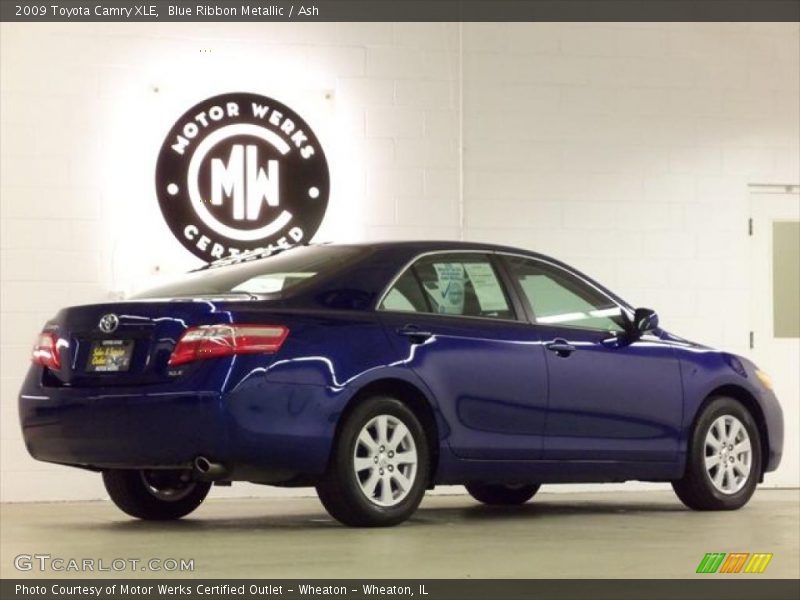Blue Ribbon Metallic / Ash 2009 Toyota Camry XLE