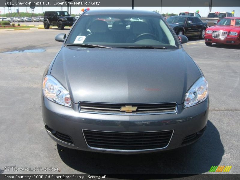 Cyber Gray Metallic / Gray 2011 Chevrolet Impala LT