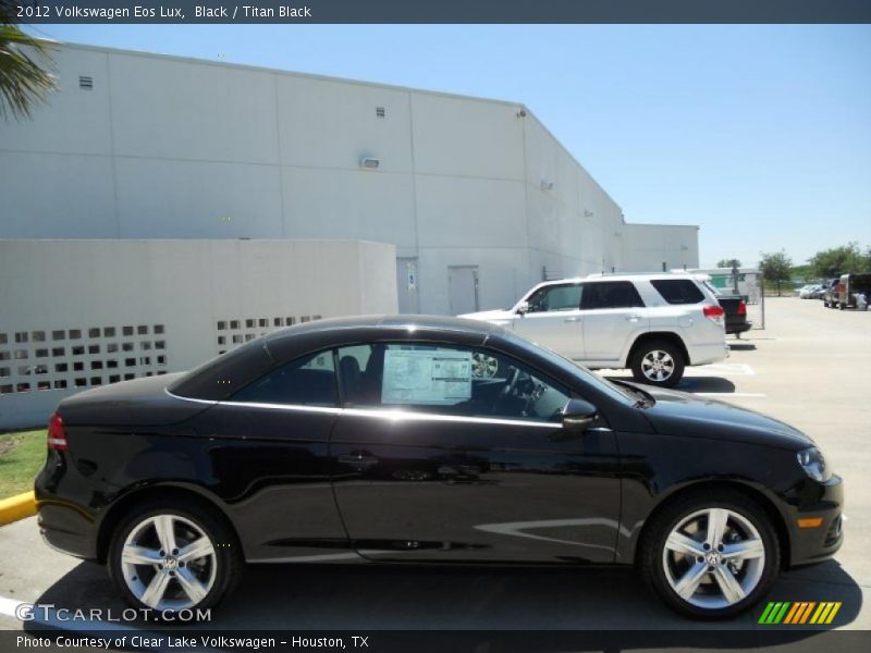 Black / Titan Black 2012 Volkswagen Eos Lux