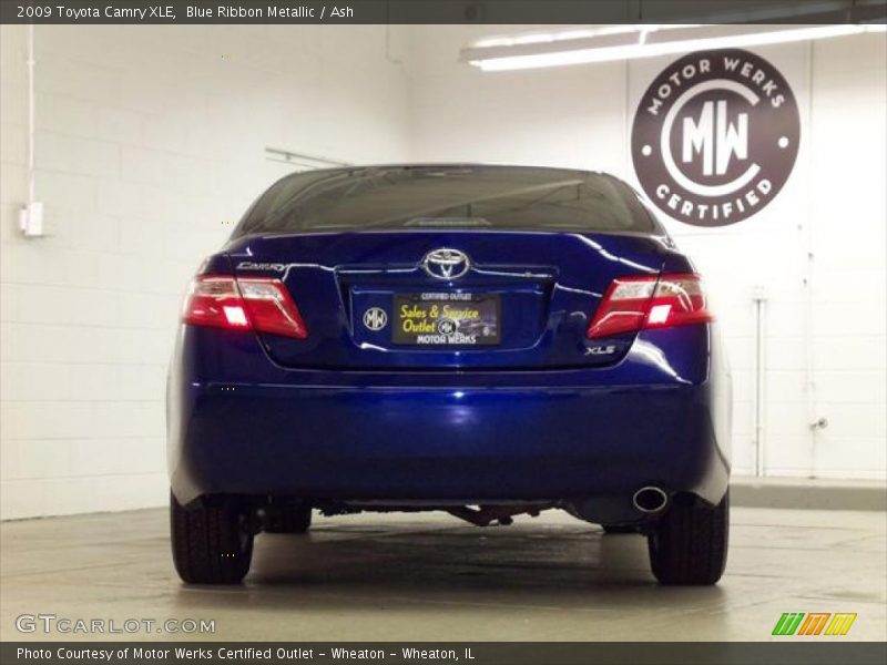 Blue Ribbon Metallic / Ash 2009 Toyota Camry XLE