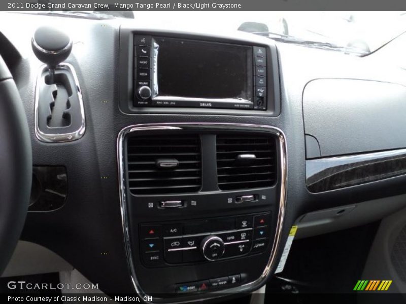 Controls of 2011 Grand Caravan Crew