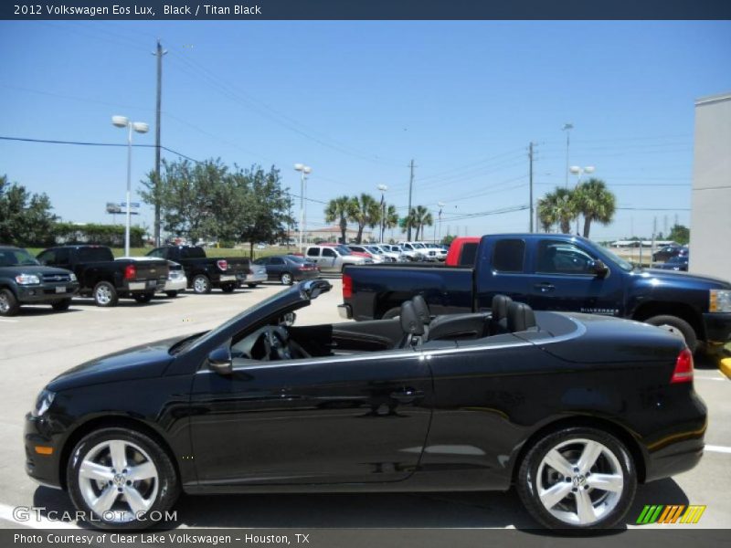 Black / Titan Black 2012 Volkswagen Eos Lux