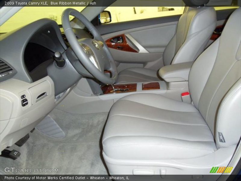 Blue Ribbon Metallic / Ash 2009 Toyota Camry XLE