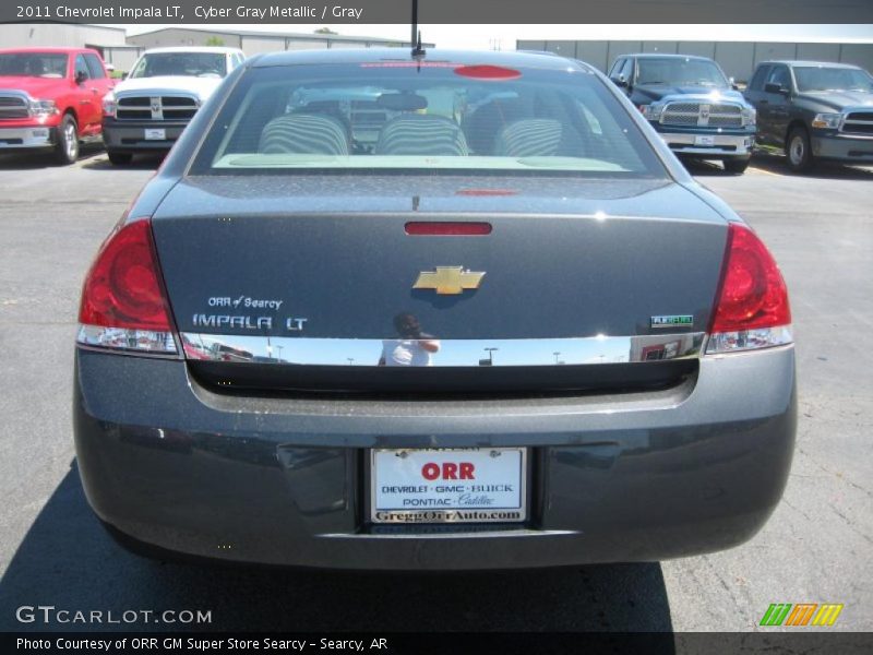 Cyber Gray Metallic / Gray 2011 Chevrolet Impala LT