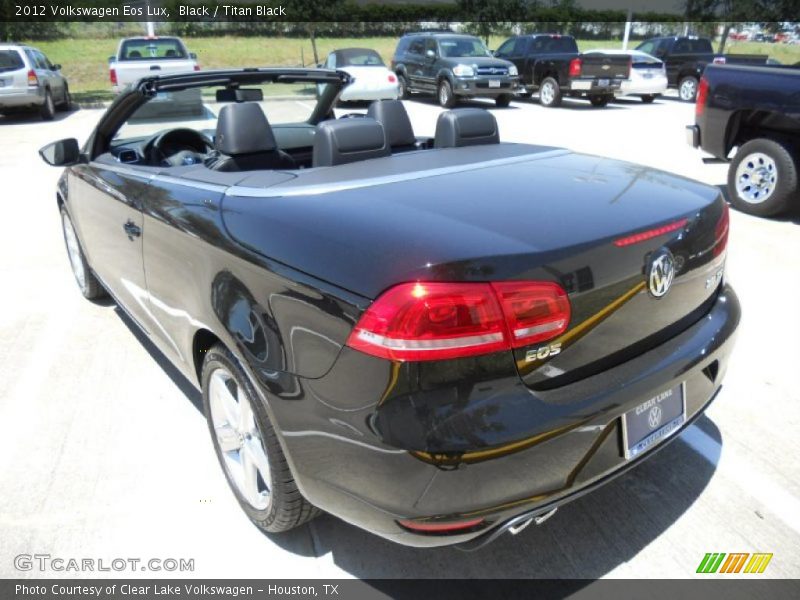 Black / Titan Black 2012 Volkswagen Eos Lux