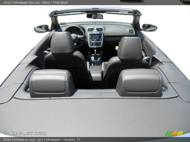 Black / Titan Black 2012 Volkswagen Eos Lux