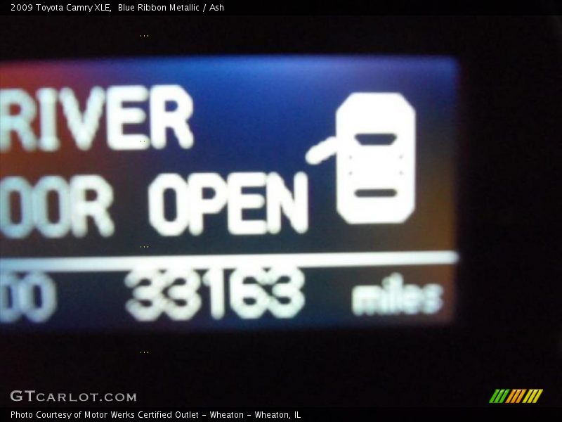 Blue Ribbon Metallic / Ash 2009 Toyota Camry XLE