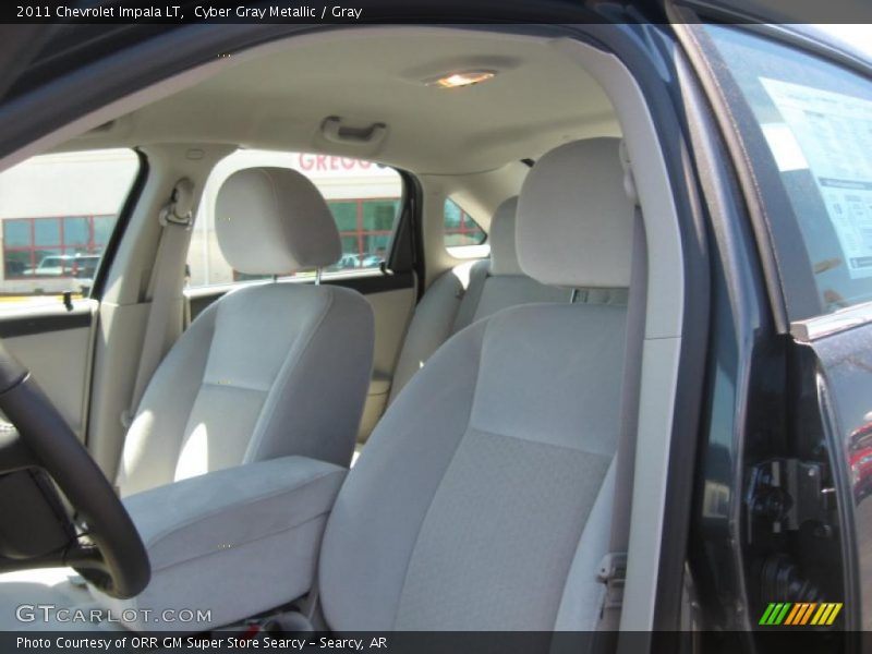 Cyber Gray Metallic / Gray 2011 Chevrolet Impala LT