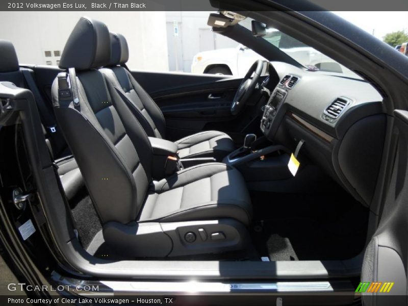 Black / Titan Black 2012 Volkswagen Eos Lux